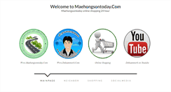 Desktop Screenshot of maehongsontoday.com